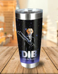 Cats in Black Personalized 2 Pet Tumbler