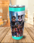 'The Viking Warriors' Personalized 2 Pet Tumbler