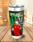 'Wales Doggos Soccer' Personalized Tumbler