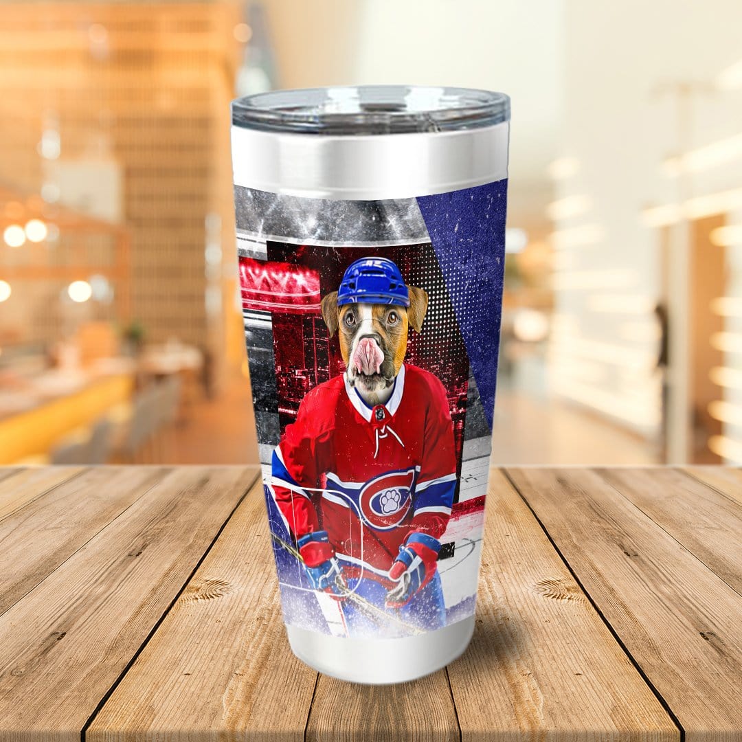 &#39;Montreal K9dians&#39; Personalized Tumbler