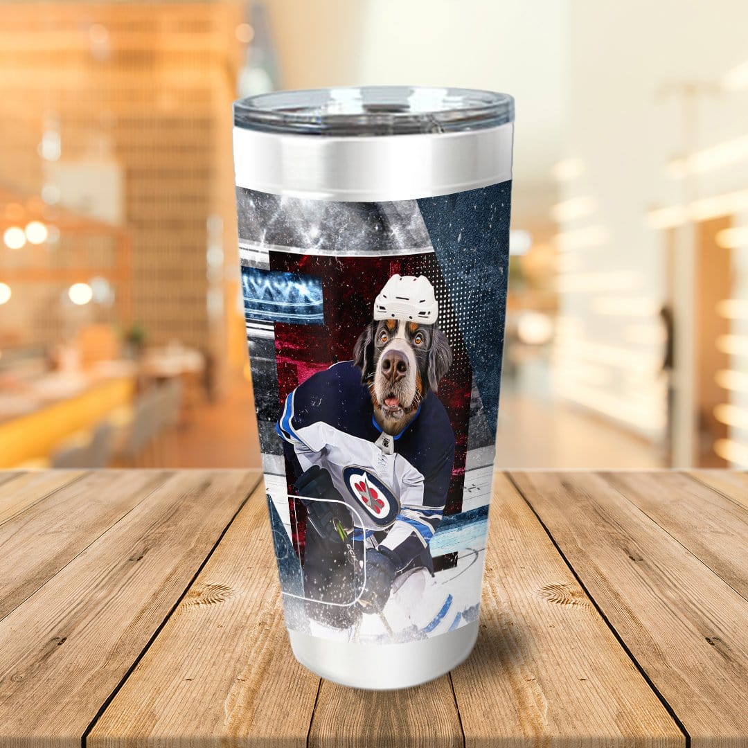 &#39;Winnepeg Doggos Hockey&#39; Personalized Tumbler