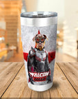 'Falcon Doggo' Personalized Tumbler