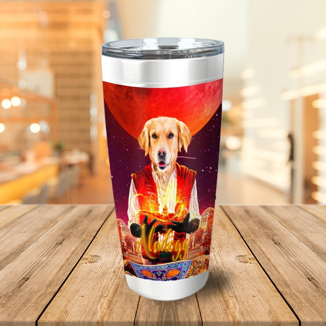 &#39;Aladogg&#39; Personalized Tumbler