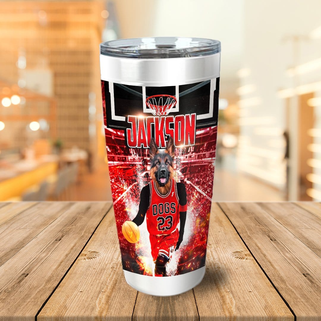 &#39;Chicago Dogs&#39; Personalized Tumbler