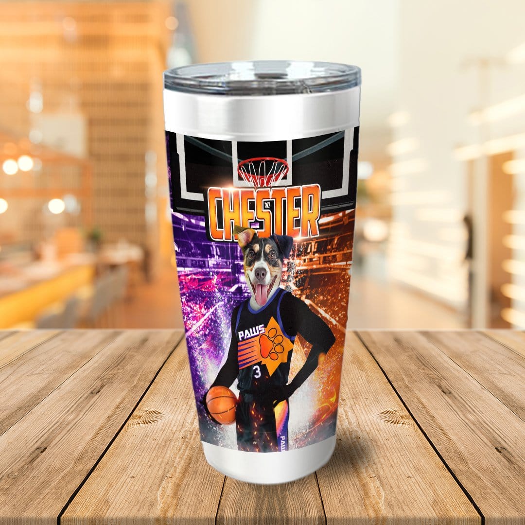 &#39;Phoenix Paws&#39; Personalized Tumbler