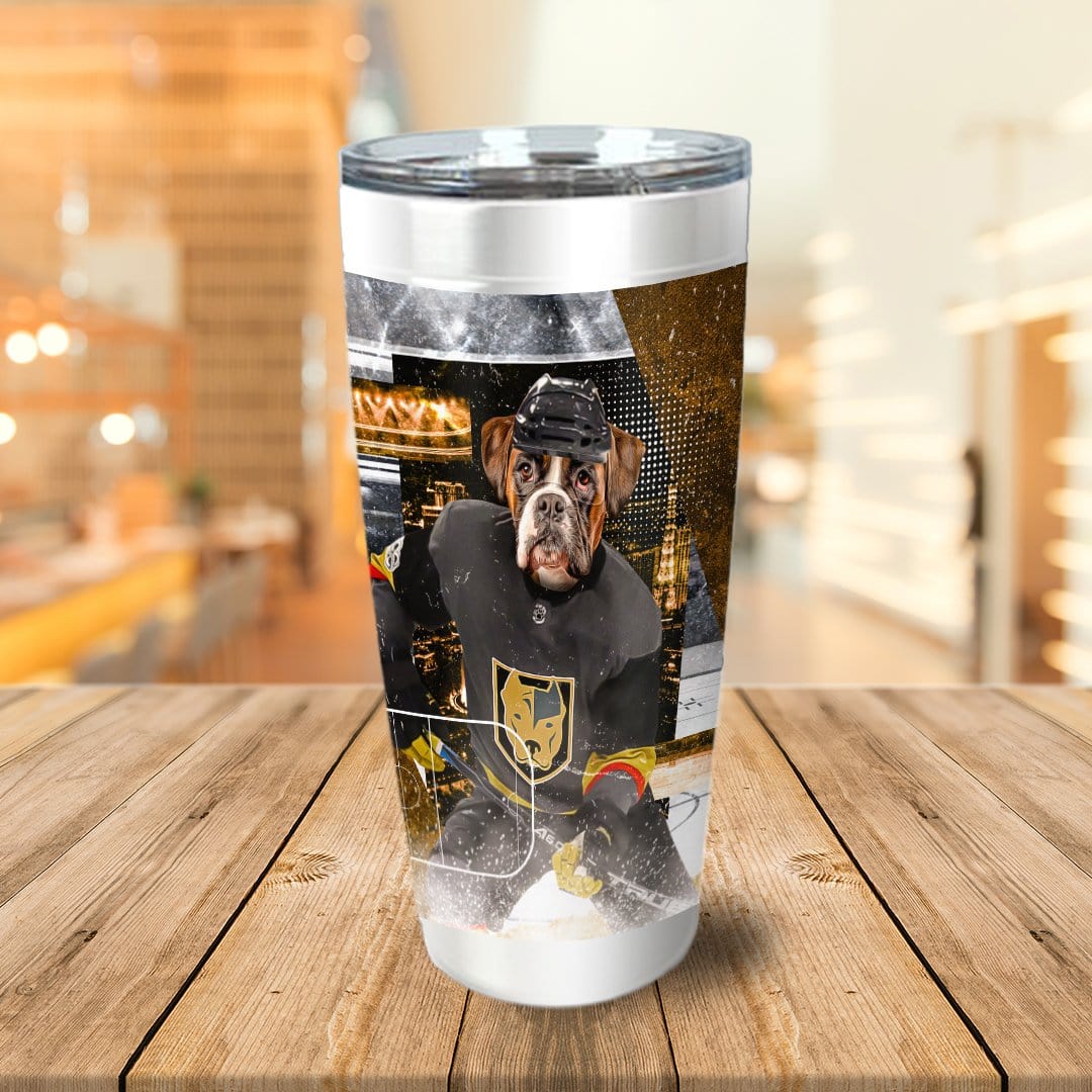 &#39;Las Vegas Doggos Hockey&#39; Personalized Tumbler