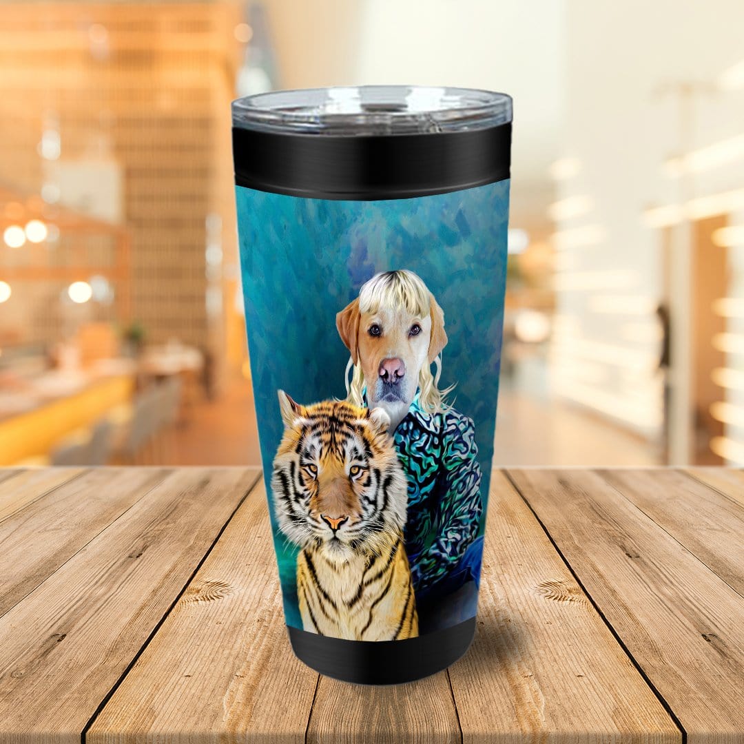 &#39;Woofer King&#39; Personalized Tumbler