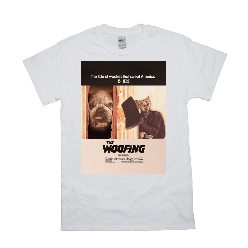 Camiseta personalizada para 2 mascotas &#39;The Woofing&#39; 