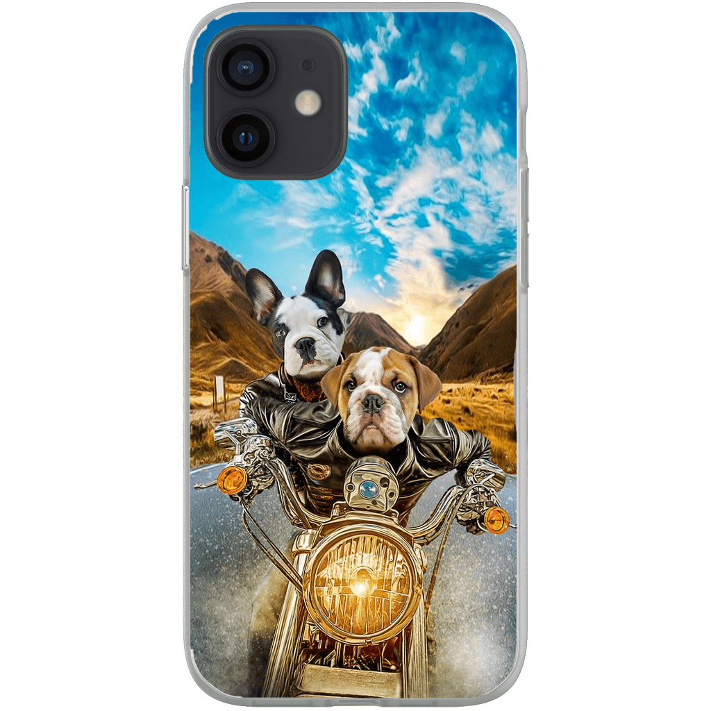 &#39;Harley Wooferson&#39; Personalized 2 Pets Phone Case