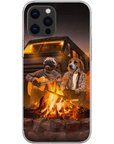 'The Campers' Personalized 2 Pet Phone Case