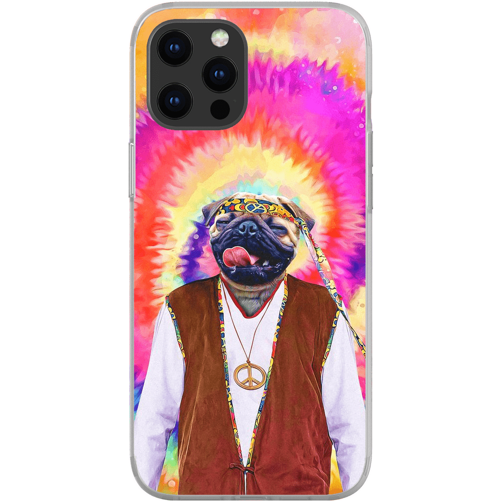 &#39;The Hippie (Male)&#39; Personalized Phone Case