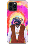 'The Hippie (Male)' Personalized Phone Case