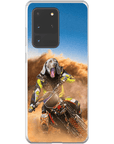 'The Motocross Rider' Personalized Phone Case