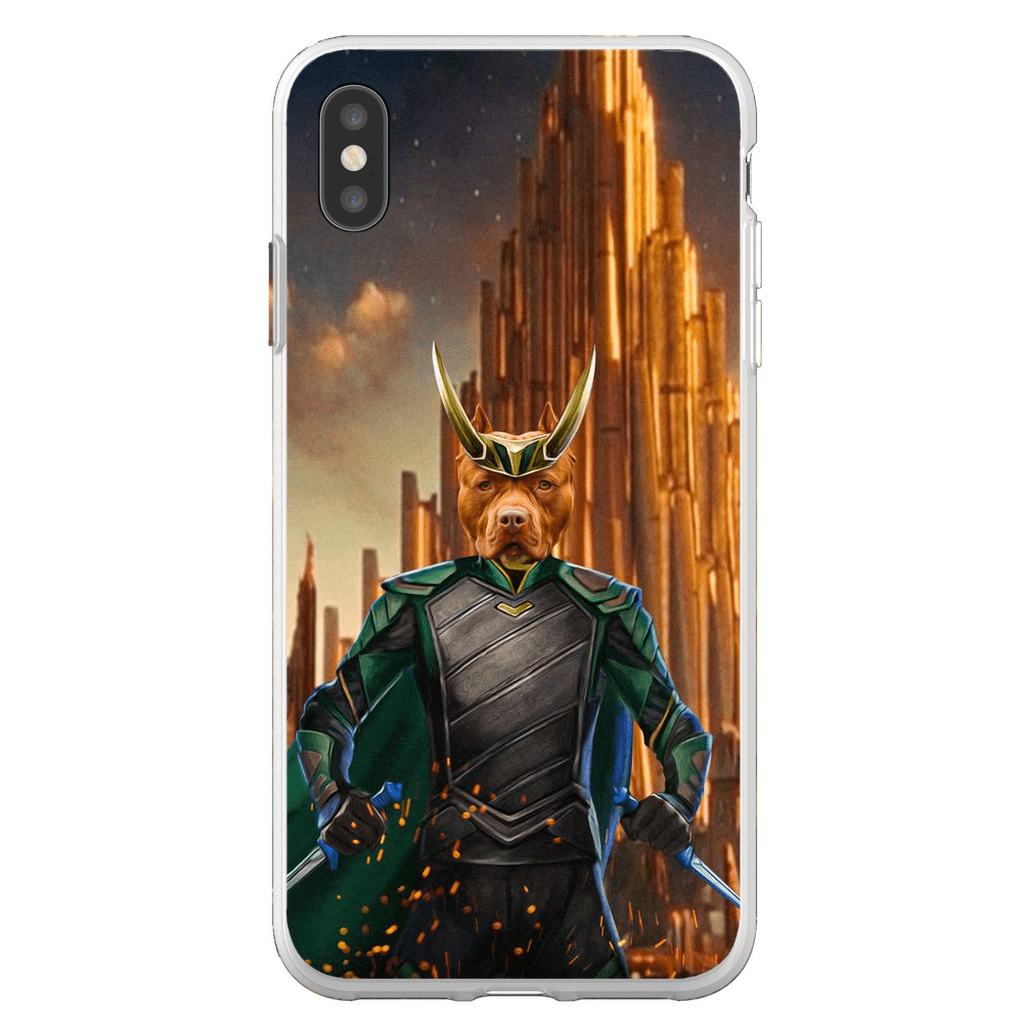 &#39;Loki Doggo&#39; Personalized Phone Case