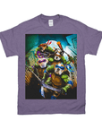 'Teenage Mutant Ninja Doggos' Personalized 4 Pet T-Shirt