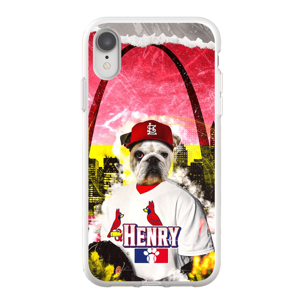 &#39;St. Louis Cardipaws&#39; Personalized Phone Case