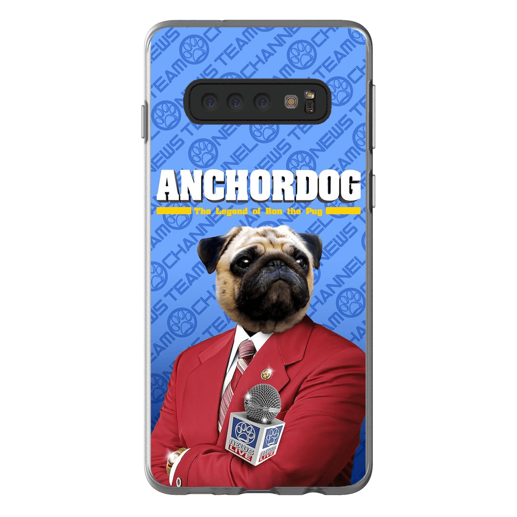 &#39;Anchordog&#39; Personalized Phone Case