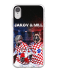 'Croatia Doggos' Personalized 2 Pet Phone Case