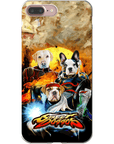 'Street Doggos' Funda personalizada para teléfono con 3 mascotas