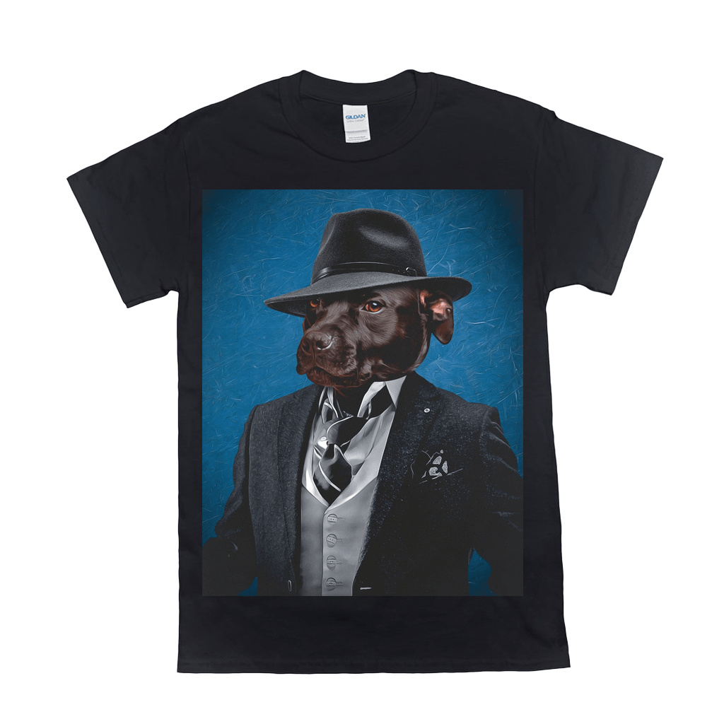 Camiseta personalizada para mascotas &#39;The Mobster&#39; 