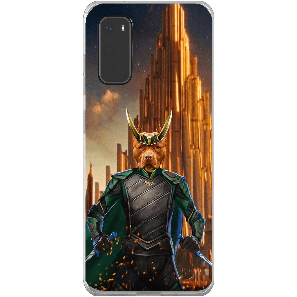 &#39;Loki Doggo&#39; Personalized Phone Case