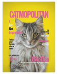 'Catmopolitan' Personalized Pet Blanket