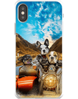 'Harley Wooferson' Funda personalizada para teléfono con 3 mascotas