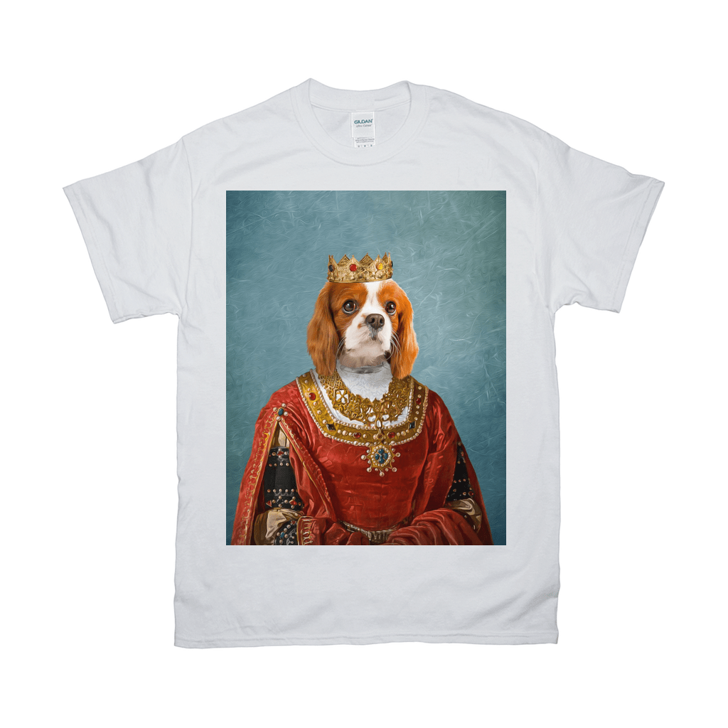 &#39;The Queen&#39; Personalized Pet T-Shirt