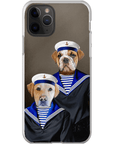 'The Sailors' Personalized 2 Pet Phone Case