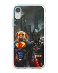 'Superdog & Batdog' Personalized 2 Pet Phone Case