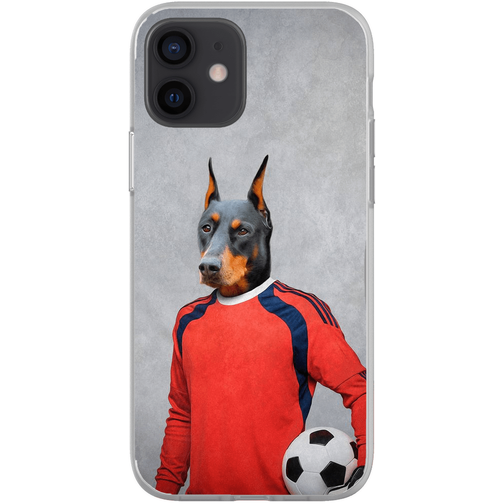 &#39;The Soccer Goalie&#39; Personalized Phone Case