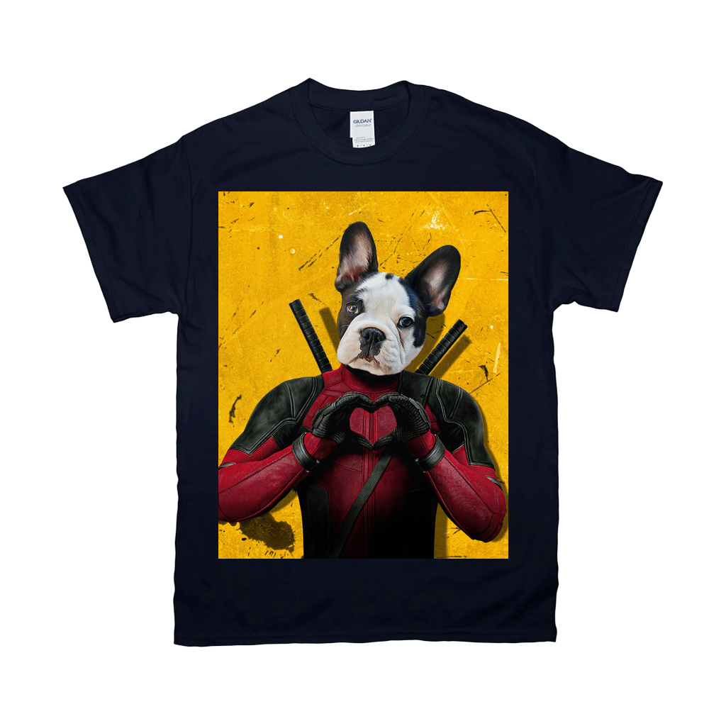 Camiseta personalizada para mascotas &#39;Deadpaw&#39;