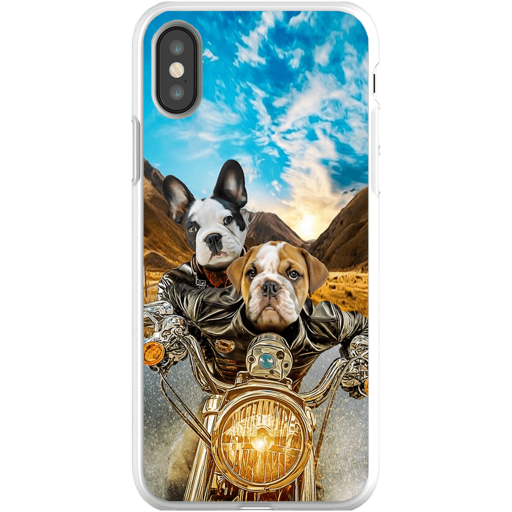 &#39;Harley Wooferson&#39; Personalized 2 Pets Phone Case