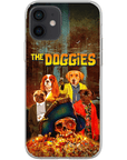 'The Doggies' Funda personalizada para teléfono con 4 mascotas