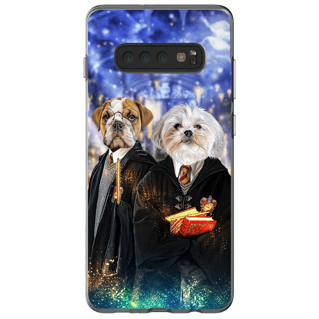 &#39;Harry Doggers 2&#39; Funda personalizada para teléfono con 2 mascotas