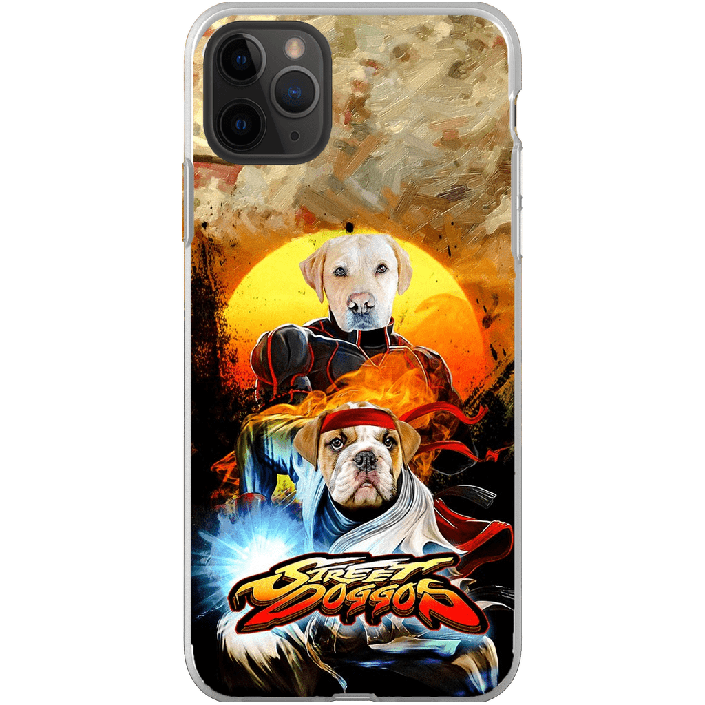 &#39;Street Doggos&#39; Personalized 2 Pet Phone Case