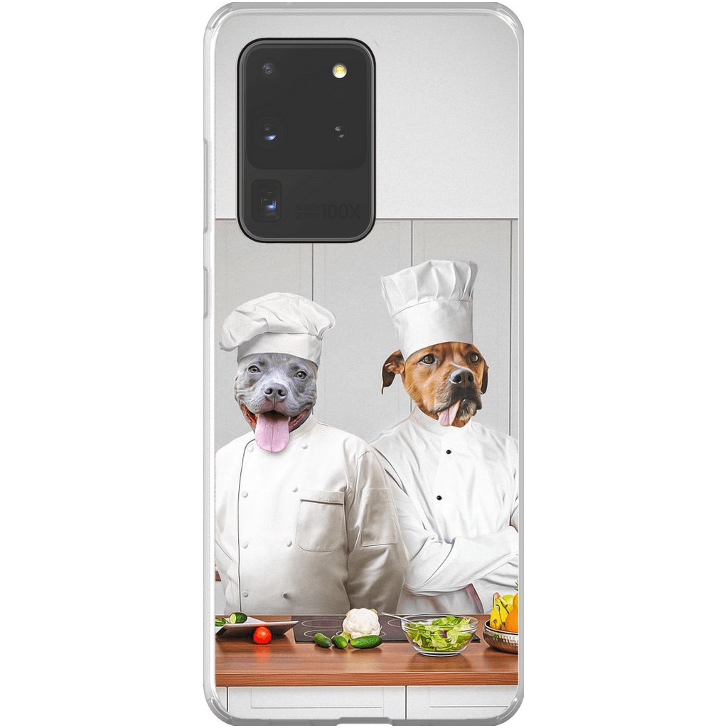 &#39;The Chefs&#39; Personalized 2 Pet Phone Case