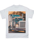 'The Truckers' Personalized 3 Pet T-Shirt