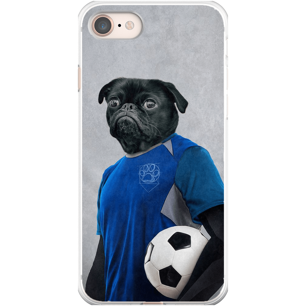 &#39;The Soccer Player&#39; Personalized Phone Case