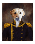 'The Captain' Personalized Pet Standing Canvas