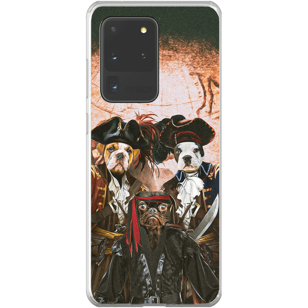 &#39;The Pirates&#39; Personalized 3 Pet Phone Case