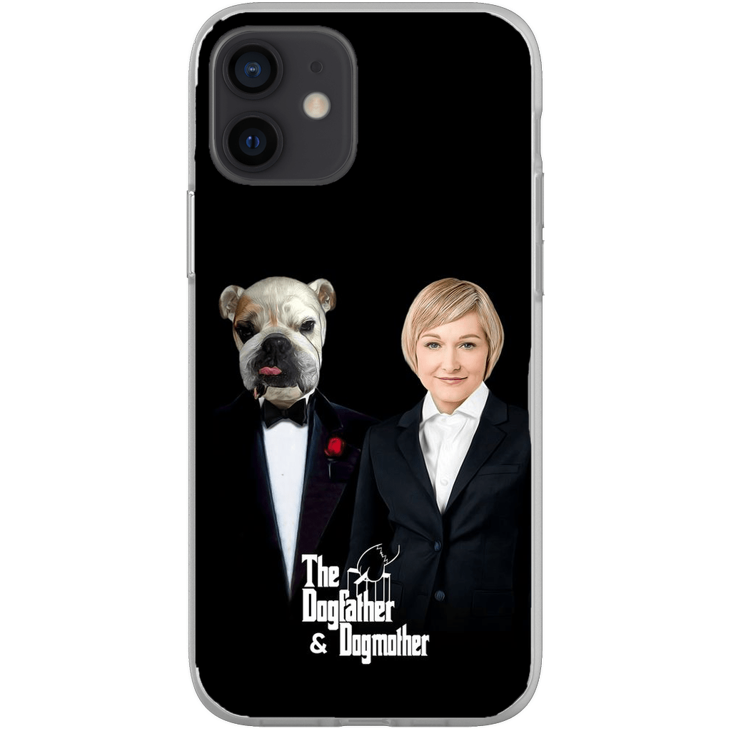 &#39;The Dogfather &amp; Dogmother&#39; Personalized Pet/Human Phone Case