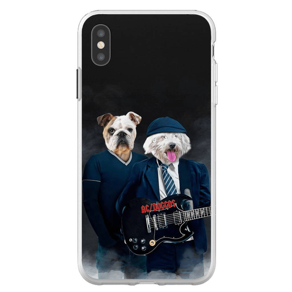 &#39;AC/Doggos&#39; Personalized 2 Pet Phone Case