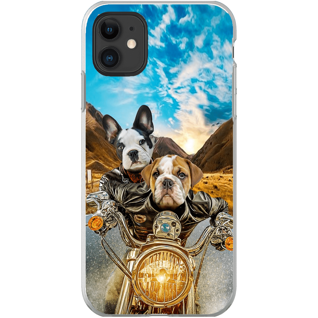 &#39;Harley Wooferson&#39; Personalized 2 Pets Phone Case