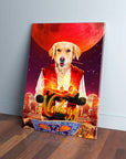 'Aladogg' Personalized Pet Canvas