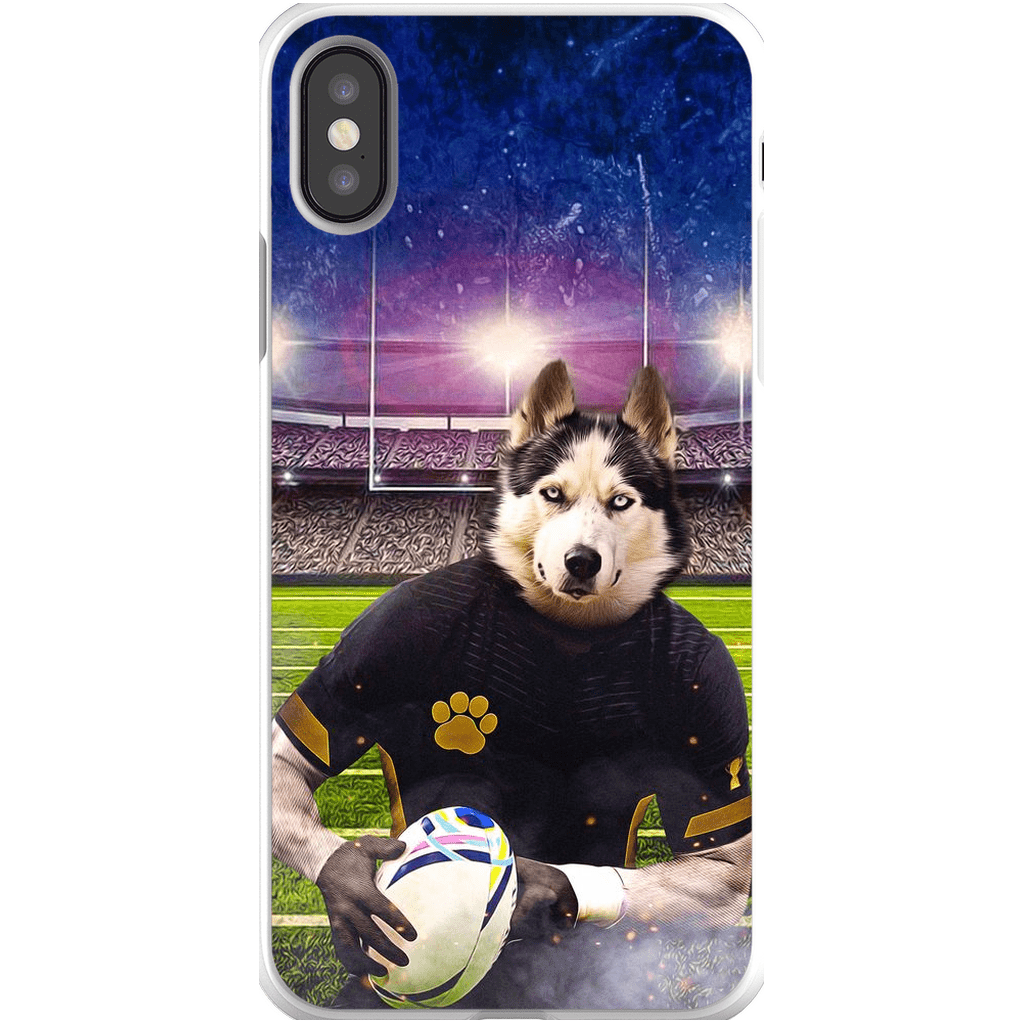 &#39;The Rugby Player&#39; Personalized Phone Case