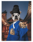 'The Asian Emperor' Personalized Pet Blanket