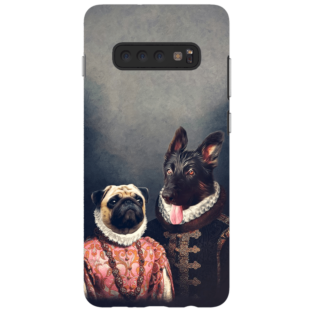 &#39;Duke and Archduchess&#39; Personalized 2 Pet Phone Case