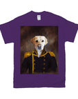 'The Captain' Personalized Pet T-Shirt