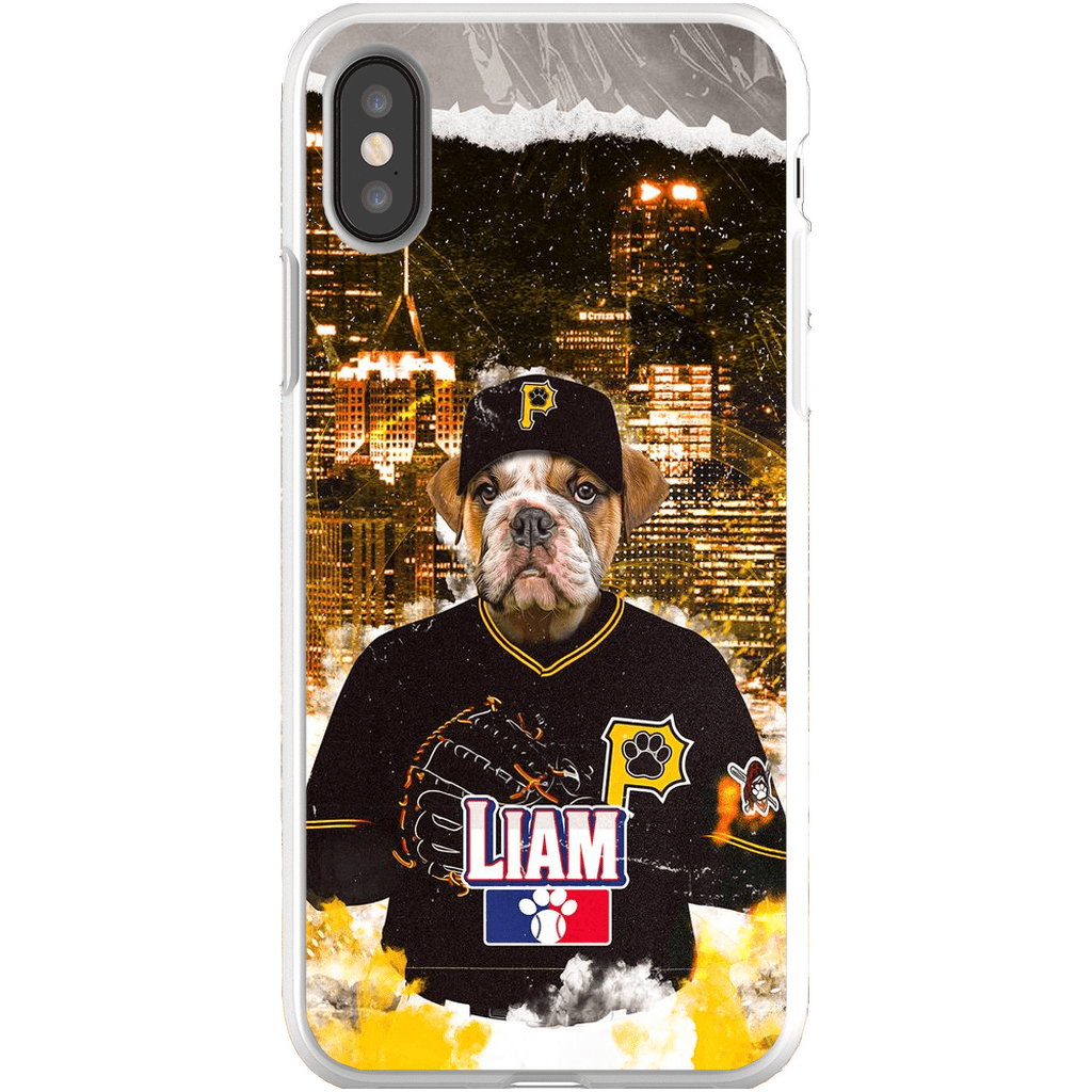 &#39;Pittsburgh Pawrates&#39; Personalized Phone Case